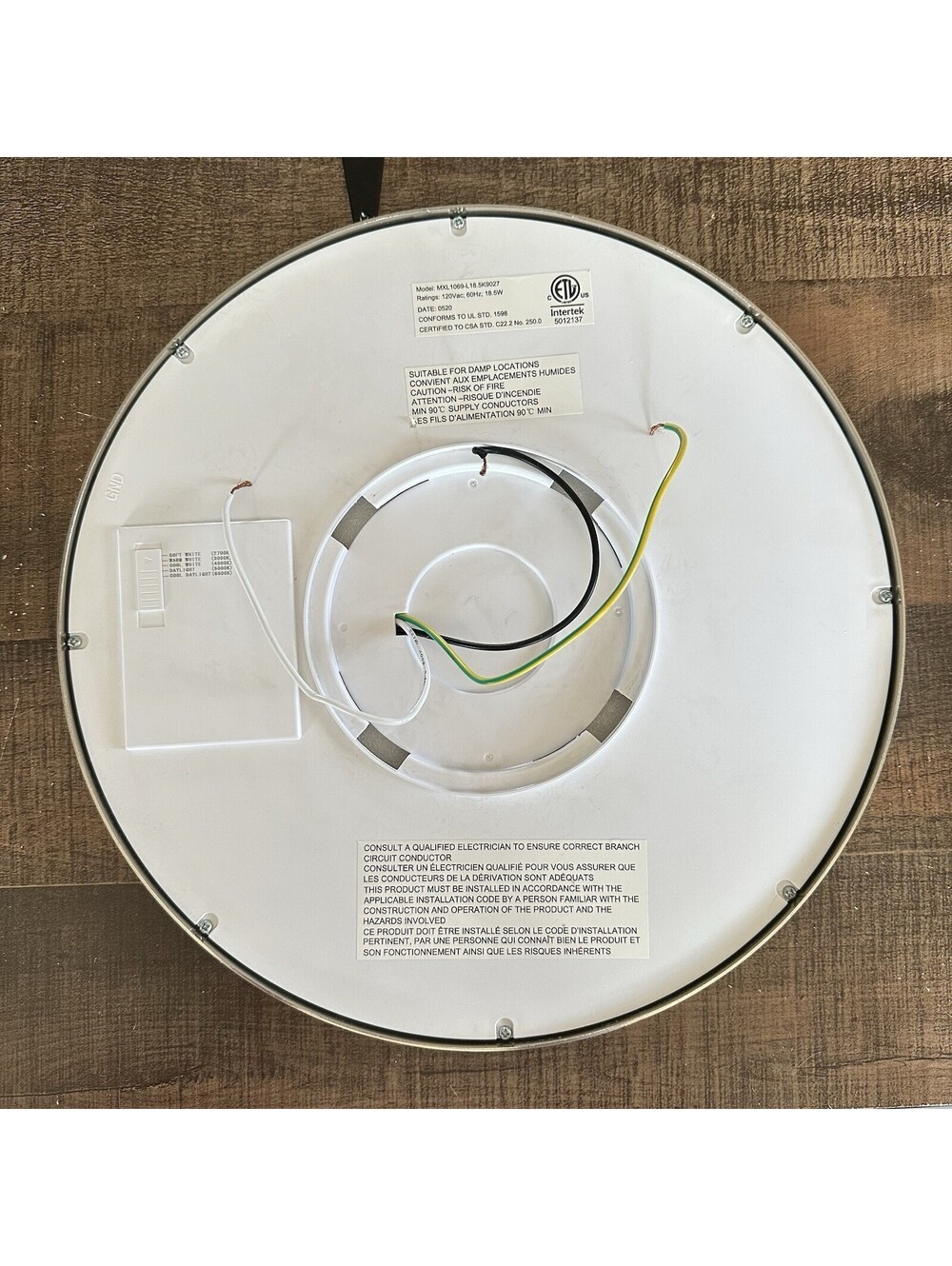 Modern LED Ceiling Light Fixture - Picture 2 of 12